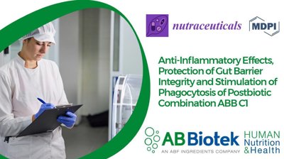 Research paper describing ABB C1™ studies published in Nutraceuticals journal